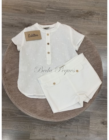 Lolittos Colección Feston Conjunto niño