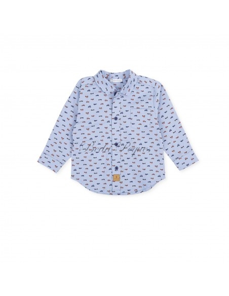 Tutto Piccolo Pantalón Marino y Camisa