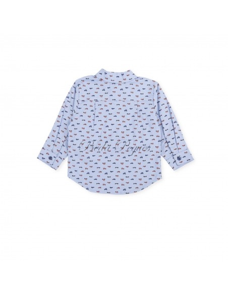 Tutto Piccolo Pantalón Marino y Camisa