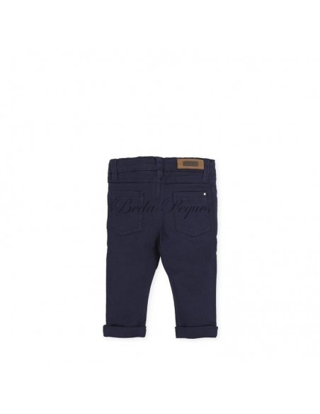 Tutto Piccolo Pantalón Marino y Camisa