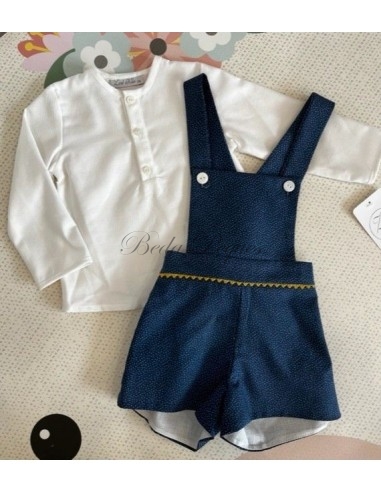 Zoé Kiss Colección Mostaza Peto y Camisa