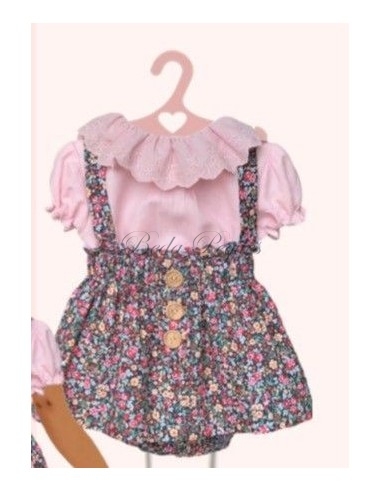 Valentina Bebés Pichi y blusa rosa