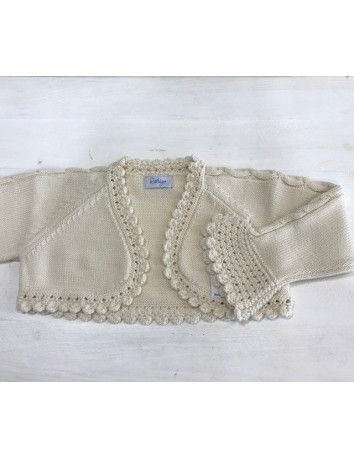 Chaqueta Bolero Crudo Rahigo