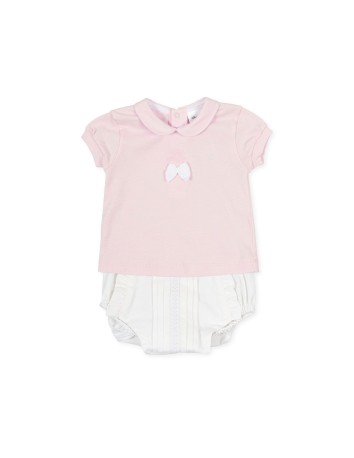 Tutto Piccolo Conjunto bebé rosa