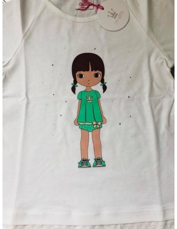 Camiseta Blanca Eva Castro 2021
