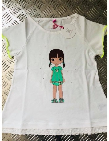 Camiseta Blanca Eva Castro 2021 2
