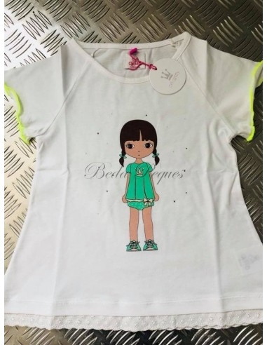 Camiseta Blanca Eva Castro 2021