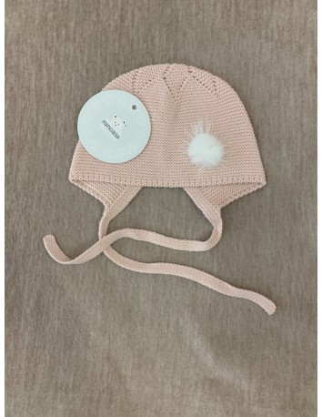 Pangasa Capota/Gorro punto Bobo Rosa empolvado