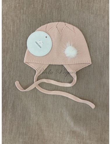 Pangasa Capota/Gorro punto Bobo Rosa empolvado