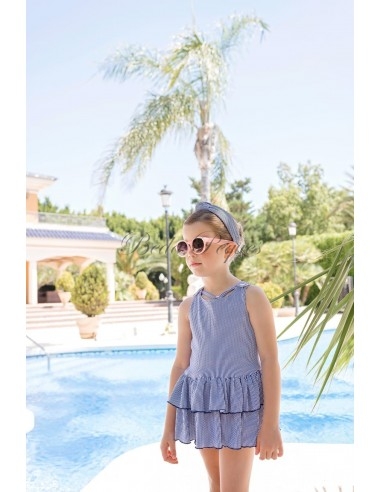 Dolce Petit, Vestido Rayas Marino