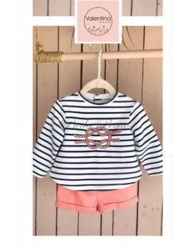 Valentina Bebés Conjunto niño Sudadera y Pantalón