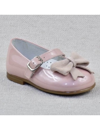 Guxs Francesita Lazo Piel Charol Rosa