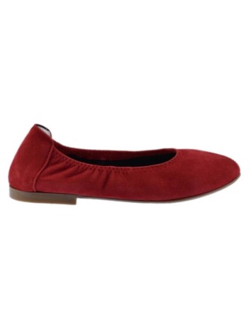 Guxs Zapato ​Bailarina Ante Rojo 2