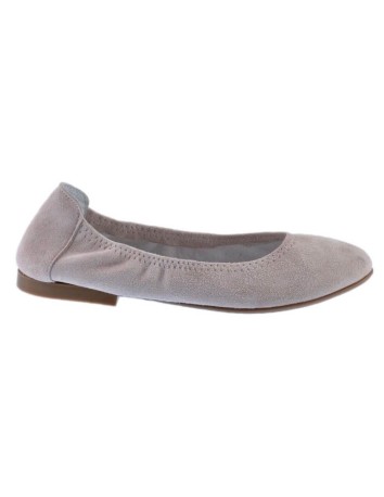 Guxs Zapato ​Bailarina Ante Rosa Nude 2