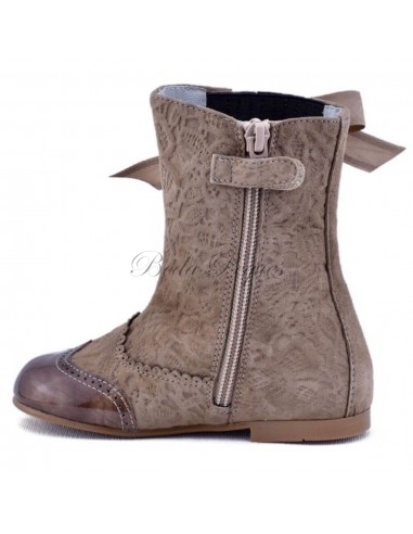 Guxs Bota Pascuala Niña combinada en Charol...