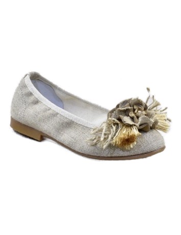 Guxs Manoletina Lino Taupe