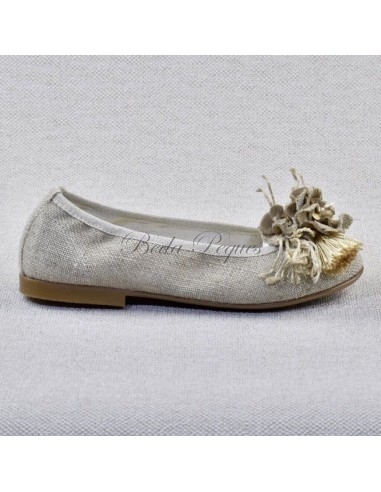 Guxs Manoletina Lino Taupe
