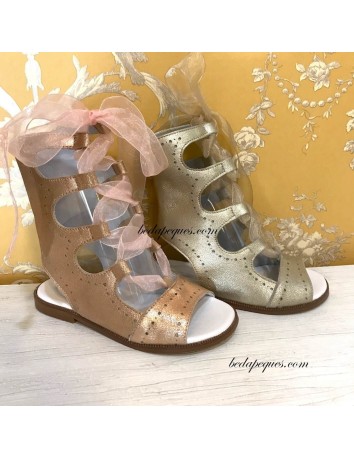 Guxs Sandalia Romana Rosa 2