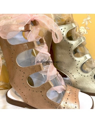 Guxs Sandalia Romana Rosa