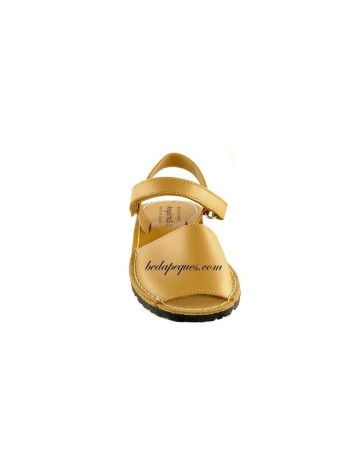 Ibicencas Piel color Camel 2