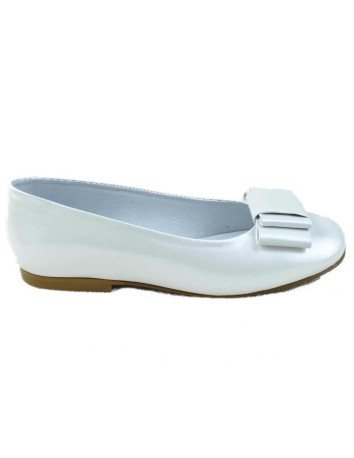 Guxs Zapato Francesita Piel color Blanco 2
