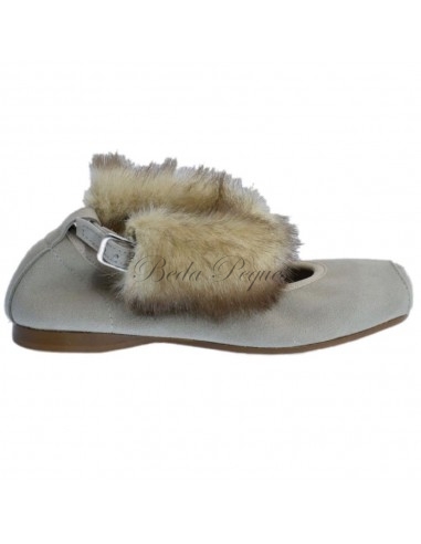 Guxs Zapato Pulsera Piel Ante Lino
