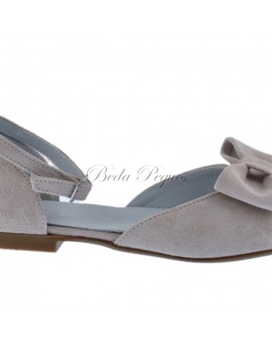 Guxs Zapato Ante Lazo Pulsera Rosa