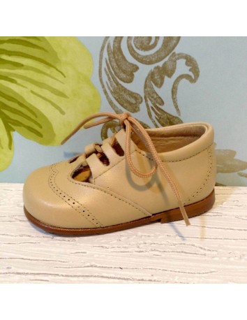 Guxs Zapato Inglés, Piel color Camel