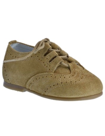 Guxs Zapato inglés piel serraje Arena