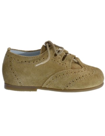 Guxs Zapato inglés piel serraje Arena 2
