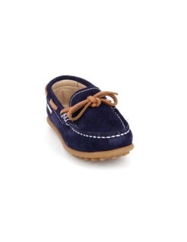 Mocasín Pablosky Niño Serraje Marino