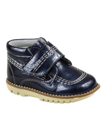 Guxs  Botita tipo Kickers Piel Marino
