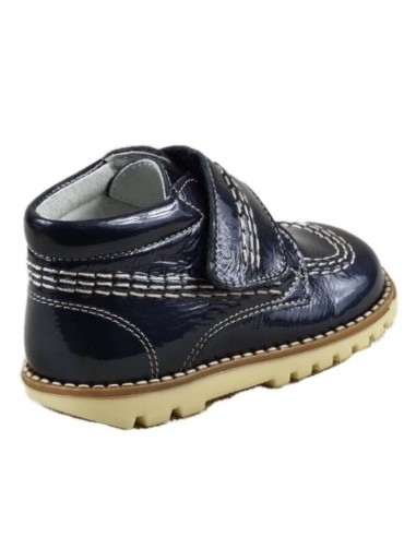 Guxs  Botita tipo Kickers Piel Marino