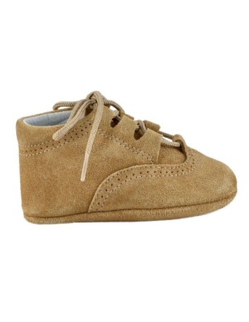 Guxs Peuque Inglesito serraje Beige tostado 2