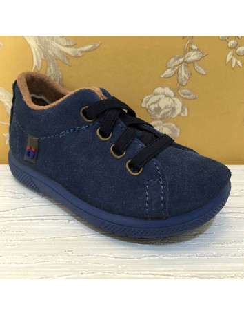 Zapato Niño Serraje Azul Jeans de la marca Ositos by...