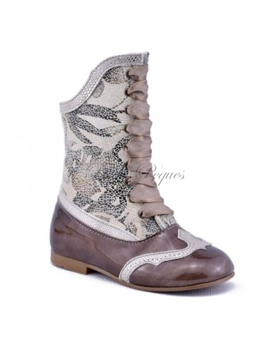 Guxs Bota Pascuala Boxeo combinada en Charol...