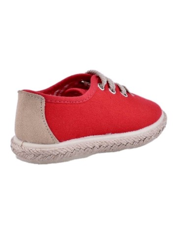 Lona Esparto Rojo Combinada piso en Yute 2