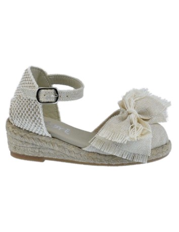 Esparto color Beige con piso en Yute 2