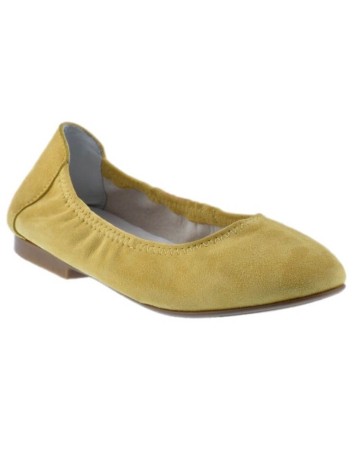 Guxs Zapato ​Bailarina Ante Amarillo