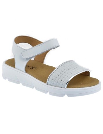 Sandalia Blanca con Plataforma