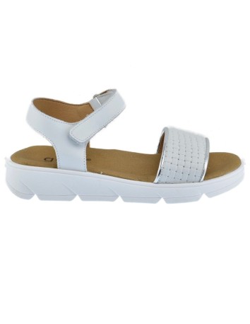 Sandalia Blanca con Plataforma 2