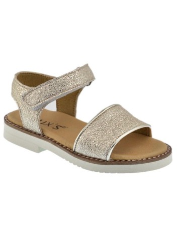 Guxs Sandalia oro Piel