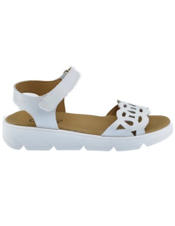 Sandalia Blanca Piel 2