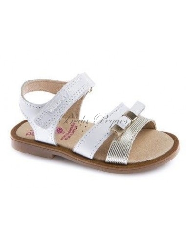 Pablosky Sandalia Blanca con lazo