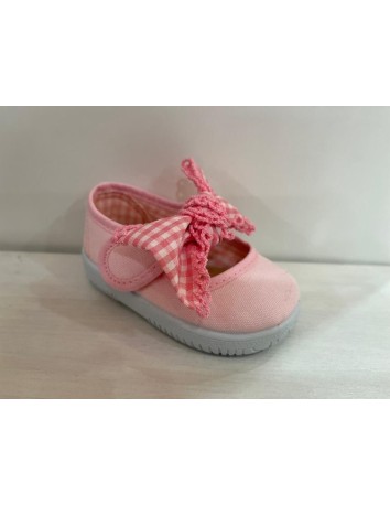 Mercedita Lona Rosa con Velcro