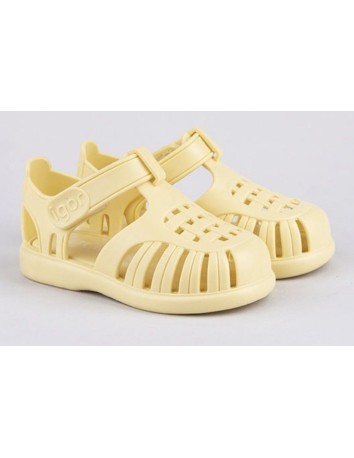 Sandalia Tobby Solid Vainilla