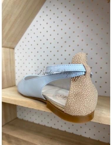 Guxs Zapato Piel Celeste
