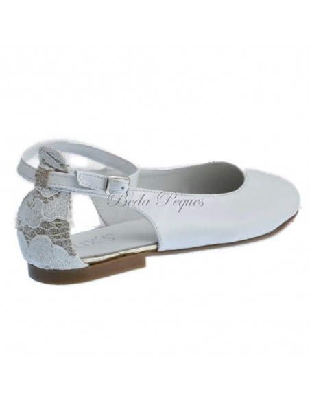Guxs Zapato Piel Blanco