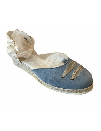 Guxs Esparteña Serraje Azul Jeans