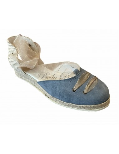 Guxs Esparteña Serraje Azul Jeans